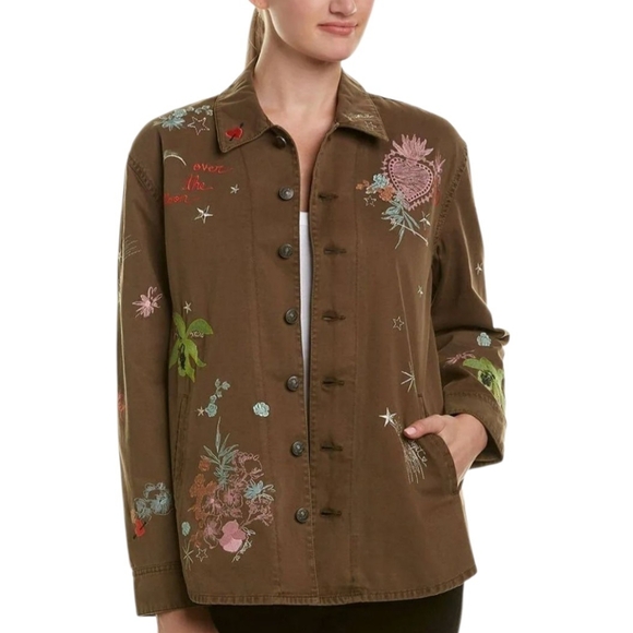 Cinq à Sept Over the Moon Canyon Jacket Scrunched Sleeve XS - Picture 4 of 16